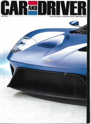 CAR & DRIVER 2015 MAY - GOLF R, AUDI S5, CADILLAC ATS COUPE 3.6, LEXUS RC350